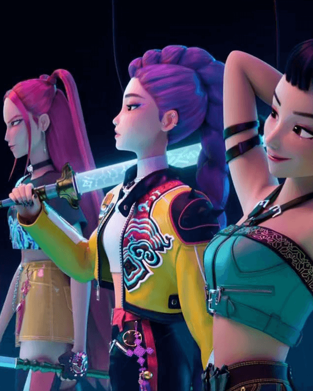 KPop Demon Hunters Rumi Yellow Jacket