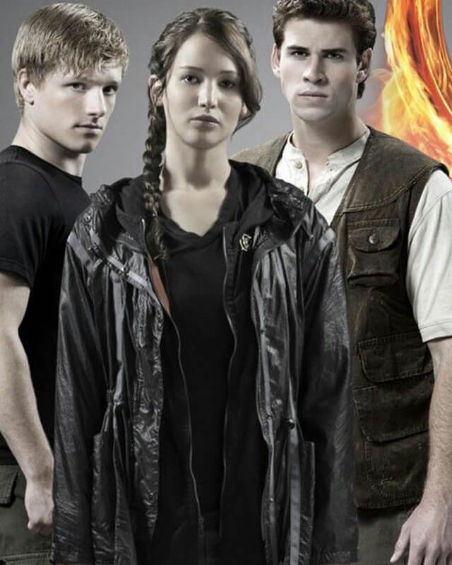 Katniss Everdeen 74 Hunger Games Black Jacket