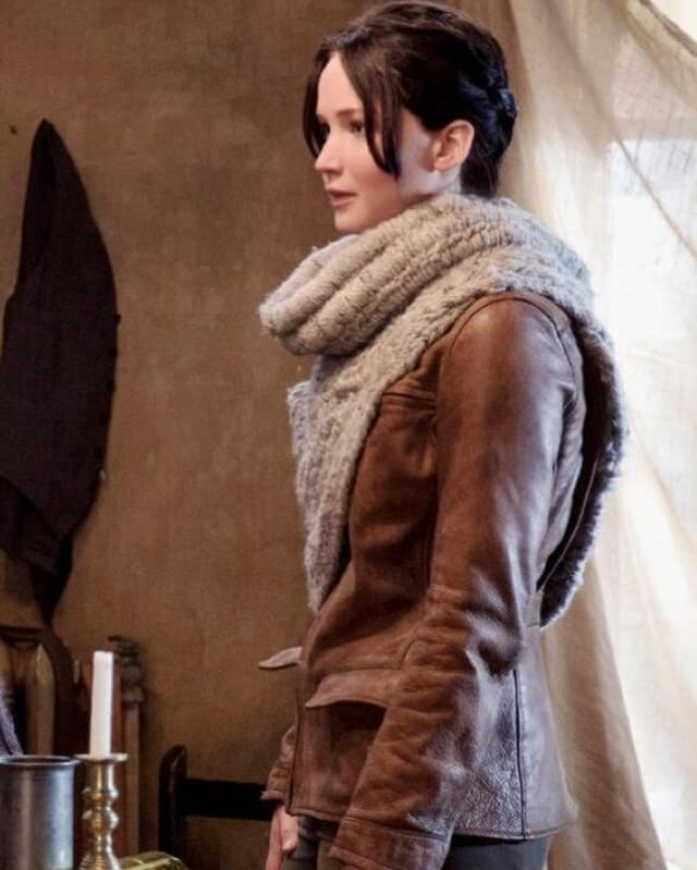Katniss The Hunger Games Leather Jacket