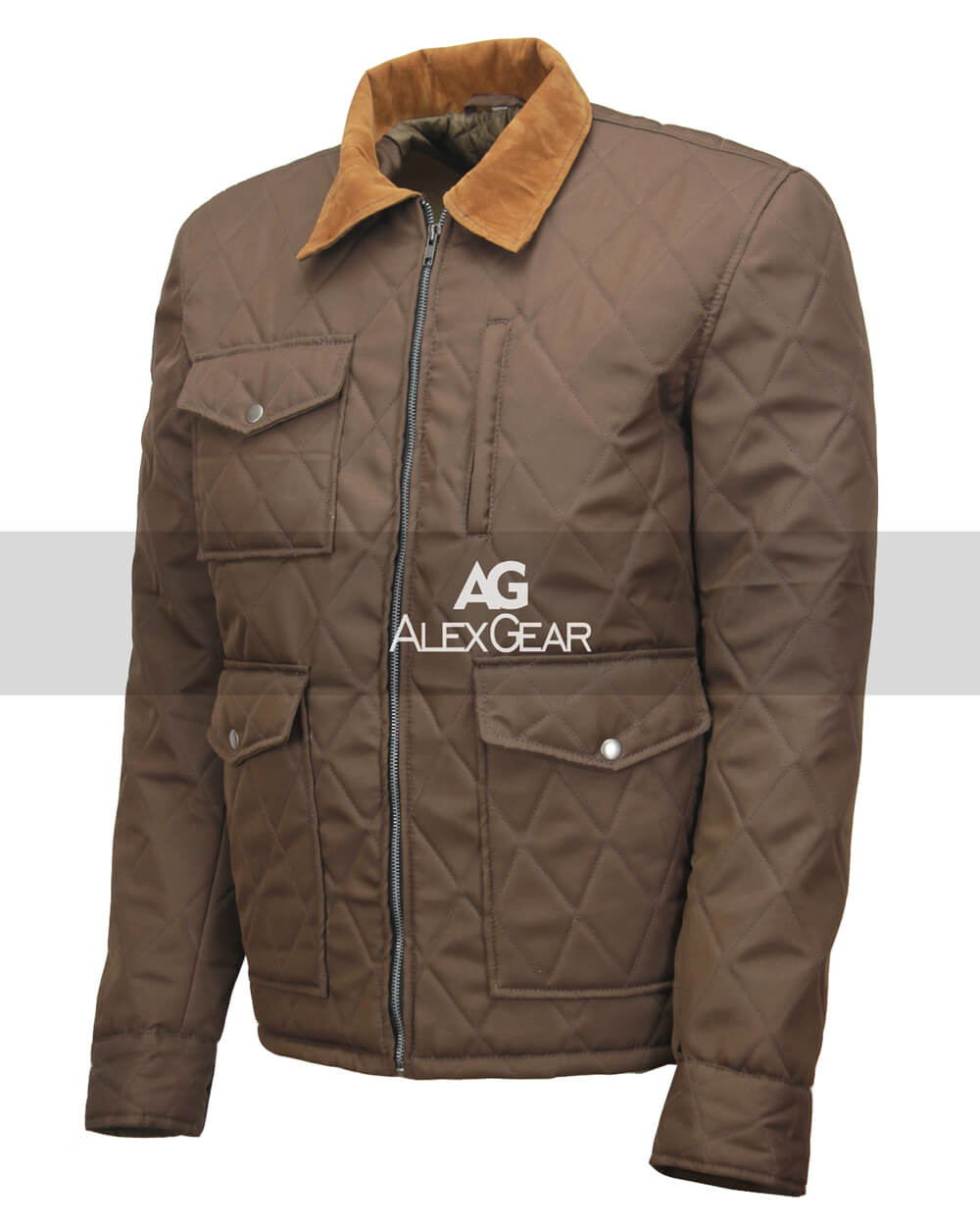 Kevin Costner Yellowstone Quilted Jacket