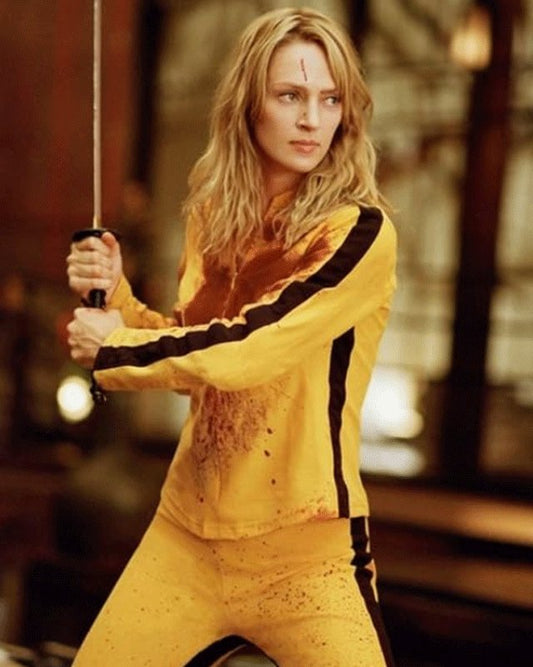Kill Bill Vol 1 Uma Thurman Faux Leather Jacket