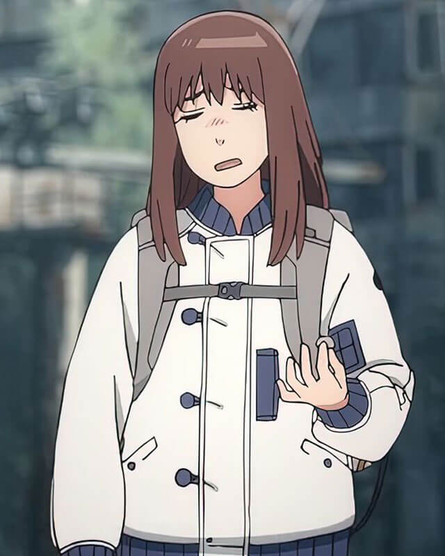 Kiruko Heavenly Delusion Blue And White Jacket