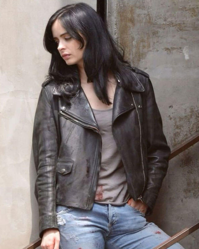 Krysten Ritter Jessica Jones Black Jacket