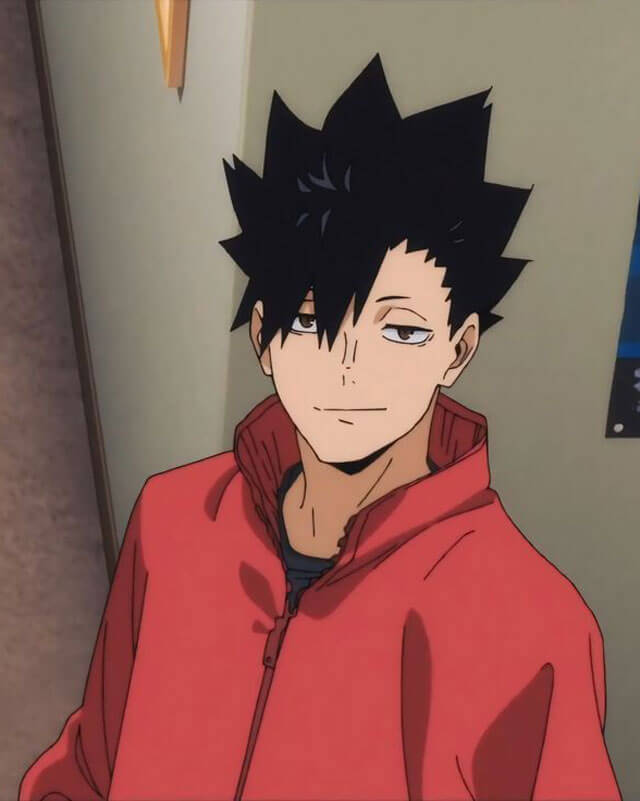 Kuroo Tetsuro Haikyuu Nekoma Red Jacket