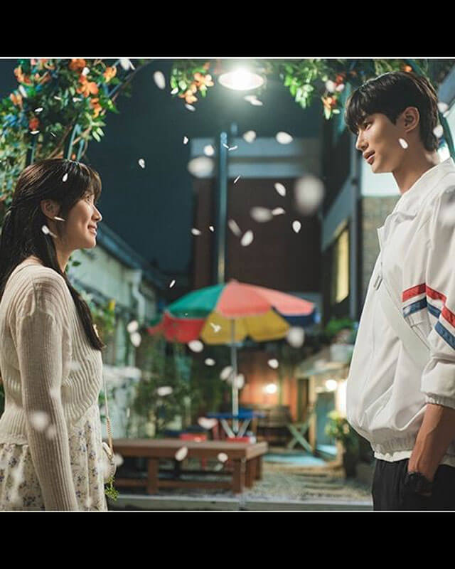 Lovely Runner Byeon Woo Seok Striped Jacket