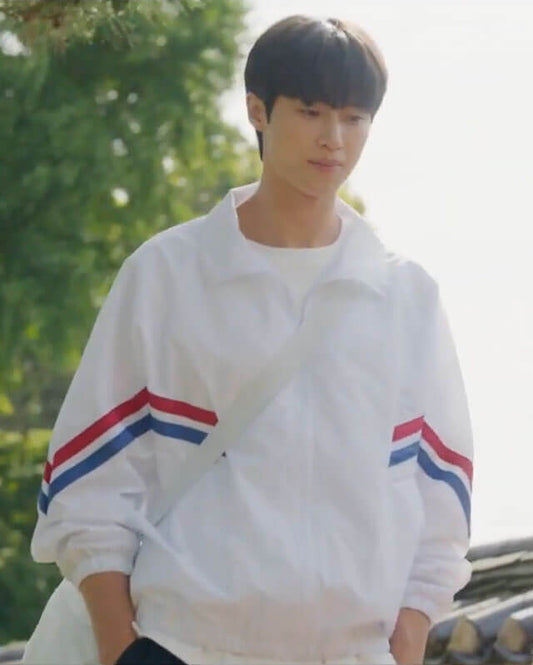 Lovely Runner Ryu Sun-Jae White Jacket