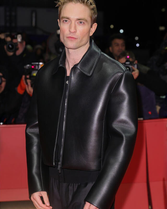 Mickey 17 Berlin Premiere Robert Pattinson Black Jacket