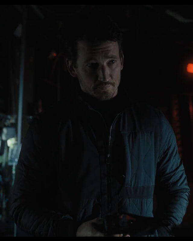 Miles Teller The Gorge Black Jacket