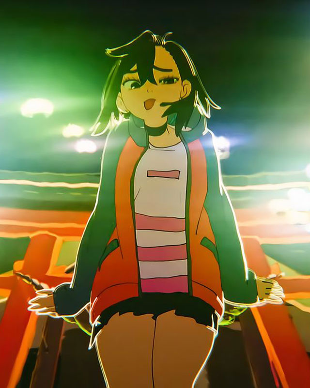Momo Ayase Dandadan Jacket S02