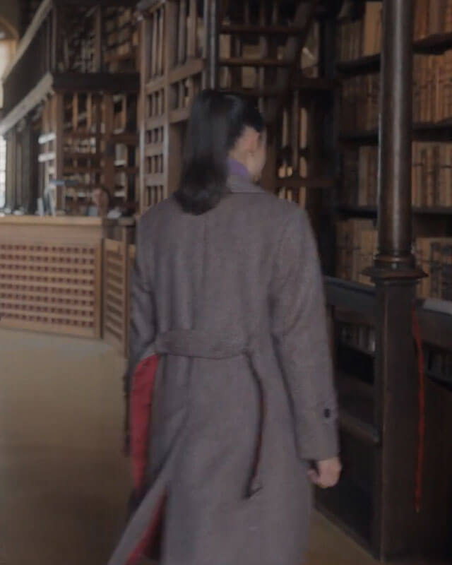 My Oxford Year Anna De La Vega Wool Coat