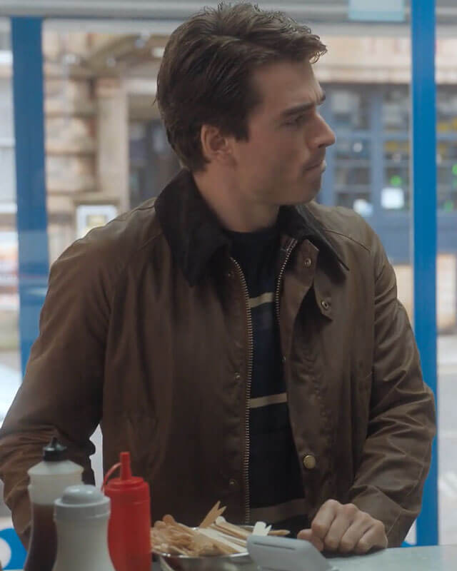 My Oxford Year Corey Mylchreest Brown Cotton Jacket