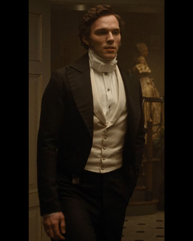 Nicholas Hoult Thomas Hutter Nosferatu Black Tailcoat