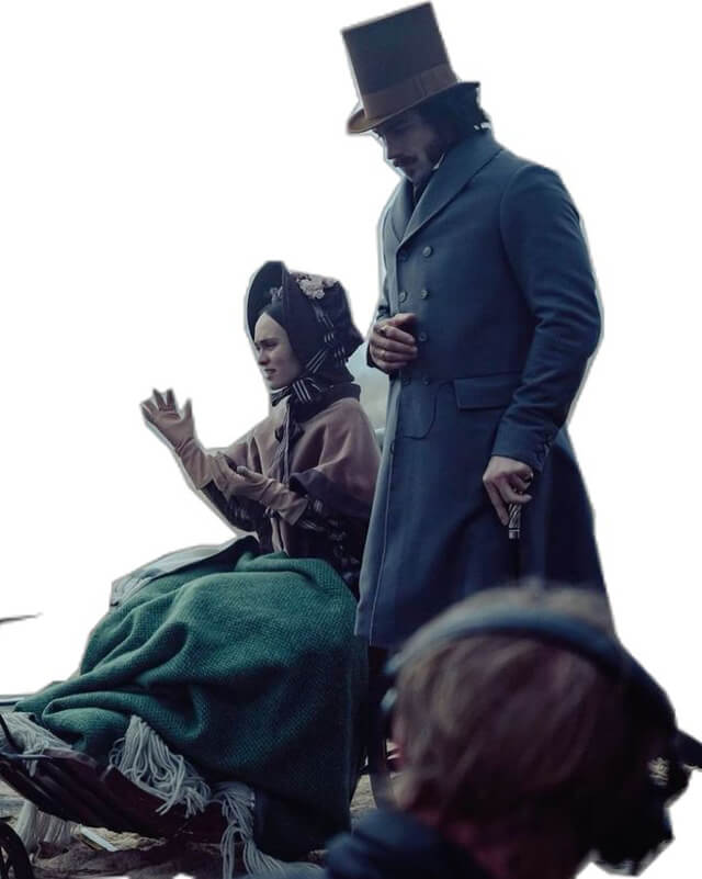 Nosferatu Aaron Taylor Johnson Wool Coat