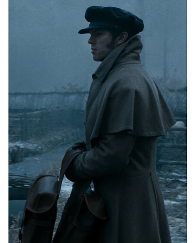 Nosferatu Beige Wool Long Coat