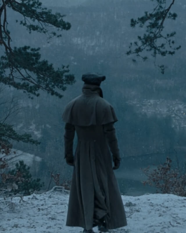 Nosferatu Nicholas Hoult Beige Long Coat