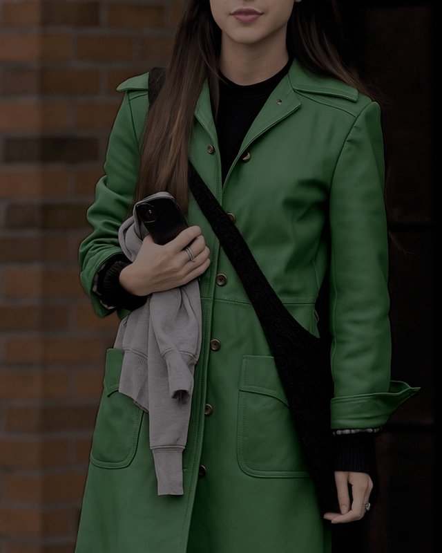 Olivia Rodrigo Green Coat