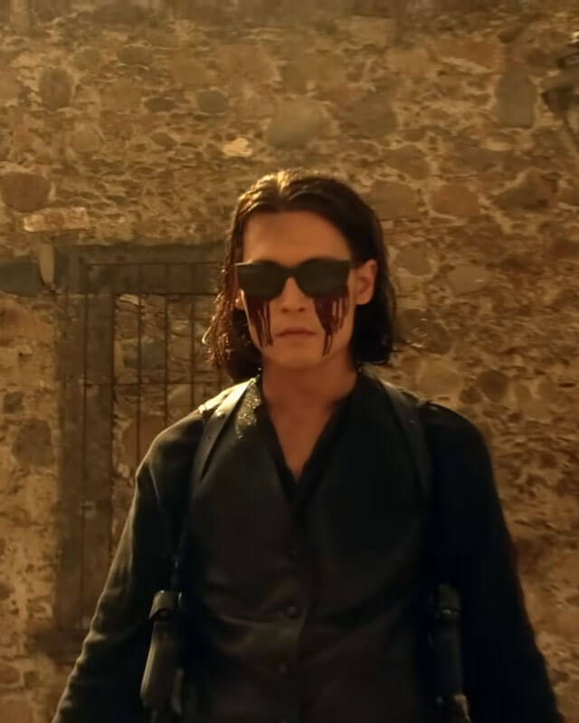 Once Upon A Time In Mexico Johnny Depp Leather Vest