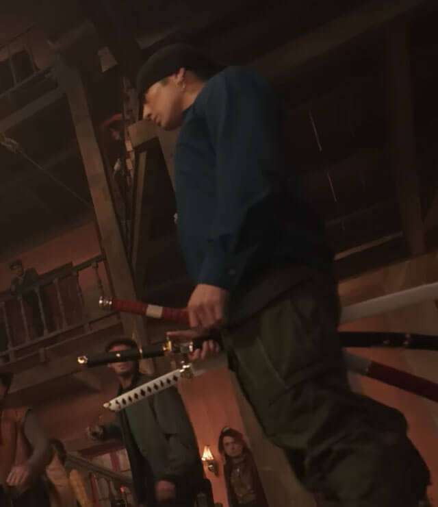 One Piece S02 Zoro Blue Jacket