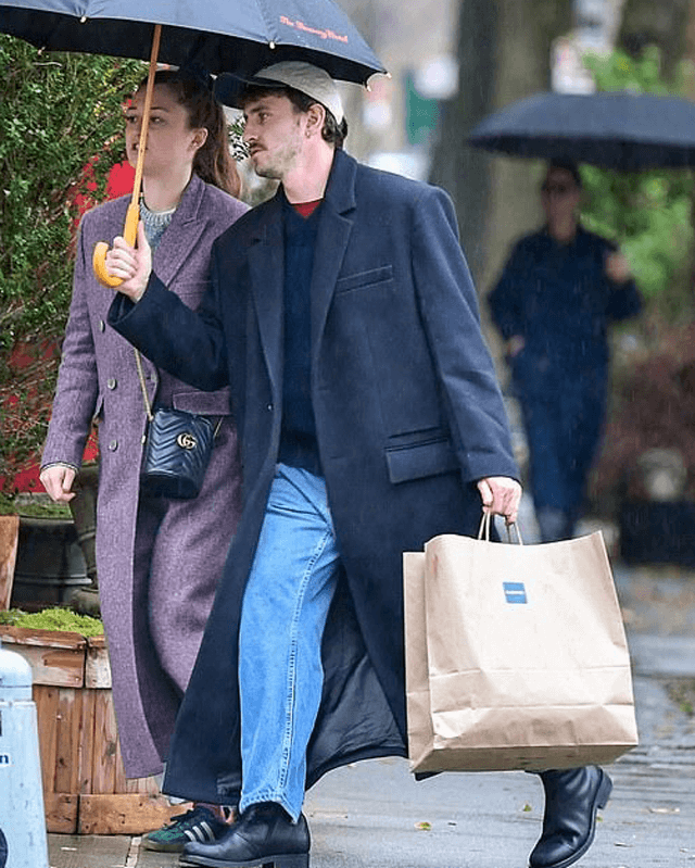 Paul Mescal Wool Long Coat