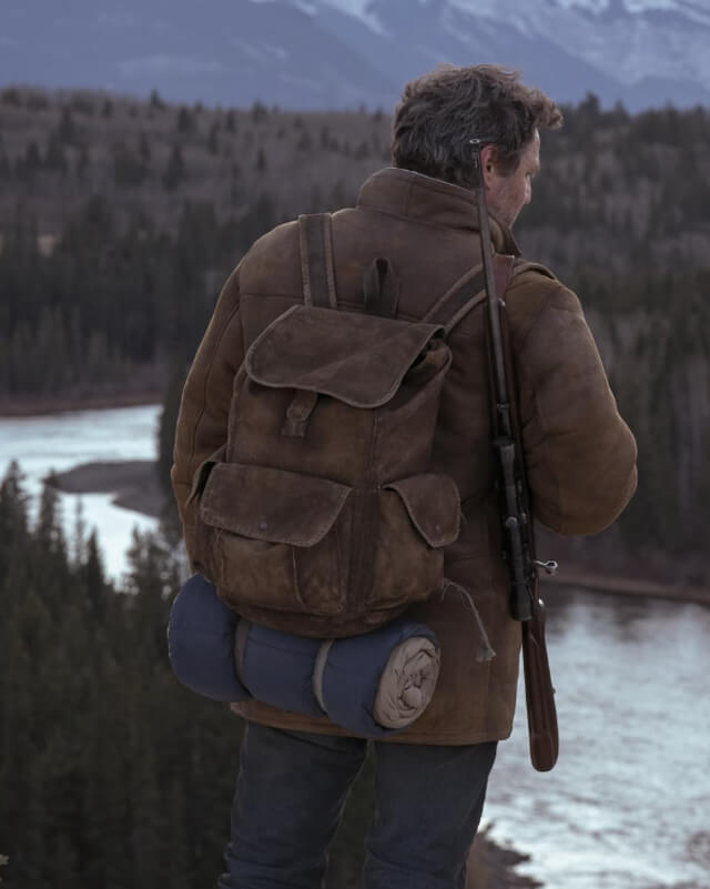 Pedro Pascal The Last Of Us Joel Miller Brown Jacket