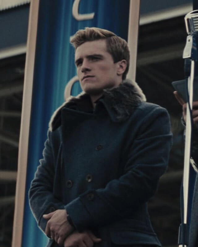 Peeta Mellark The Hunger Games Catching Fire Coat