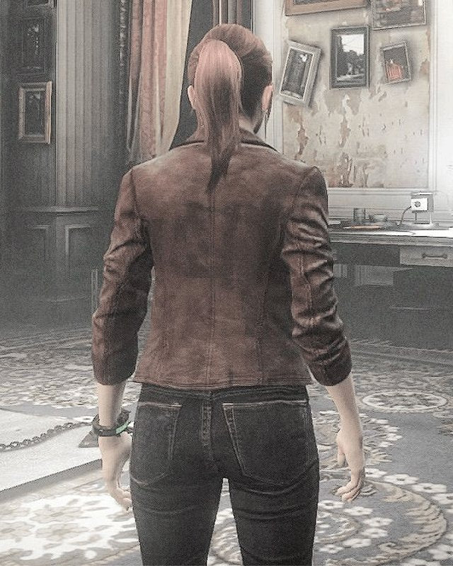 Re Infinite Darkness Claire Redfield Biker Jacket