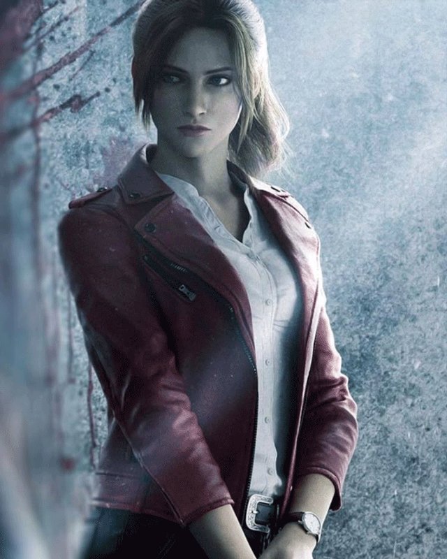 Resident Evil Infinite Darkness Claire Biker Jacket