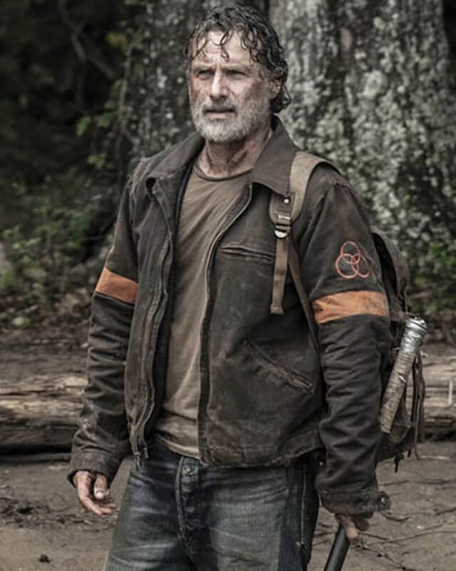 Rick Grimes TWD Brown Jacket
