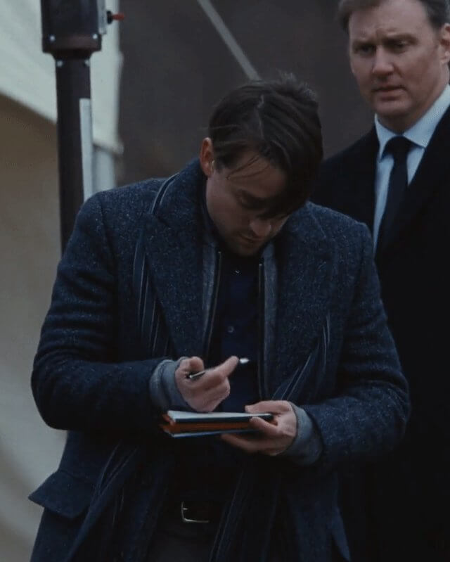 Roman Roy Succession Black Coat