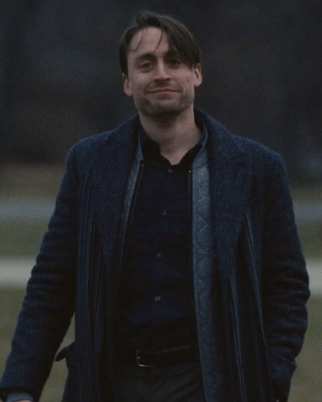 Roman Roy Succession S01 Black Coat