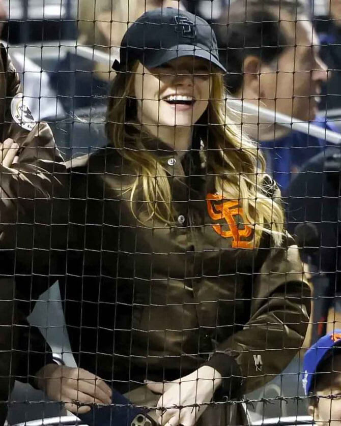 SD Pardes Emma Stone Bomber Jacket