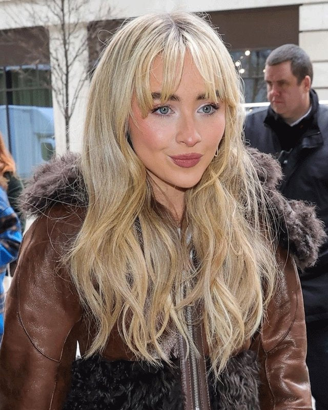 Sabrina Carpenter Leather Cropped Jacket