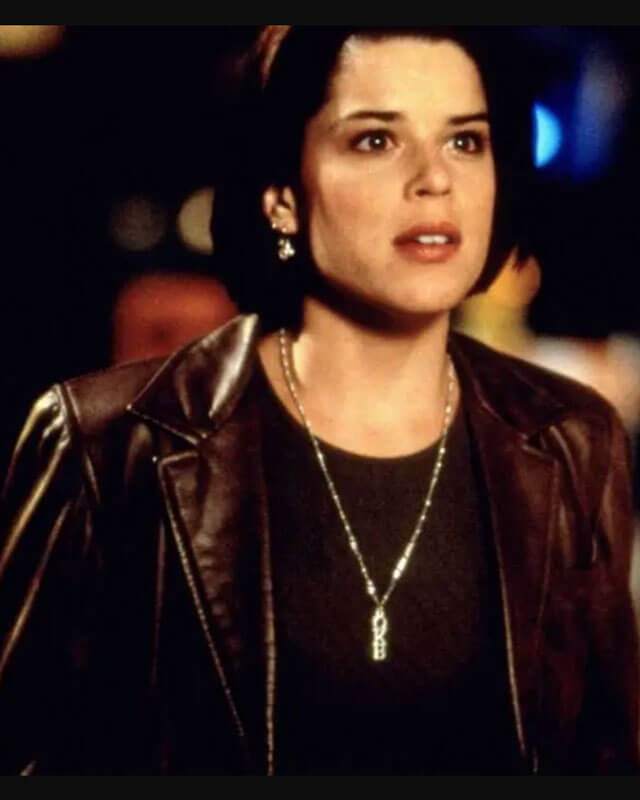Scream 2 Sidney Prescott Leather Coat