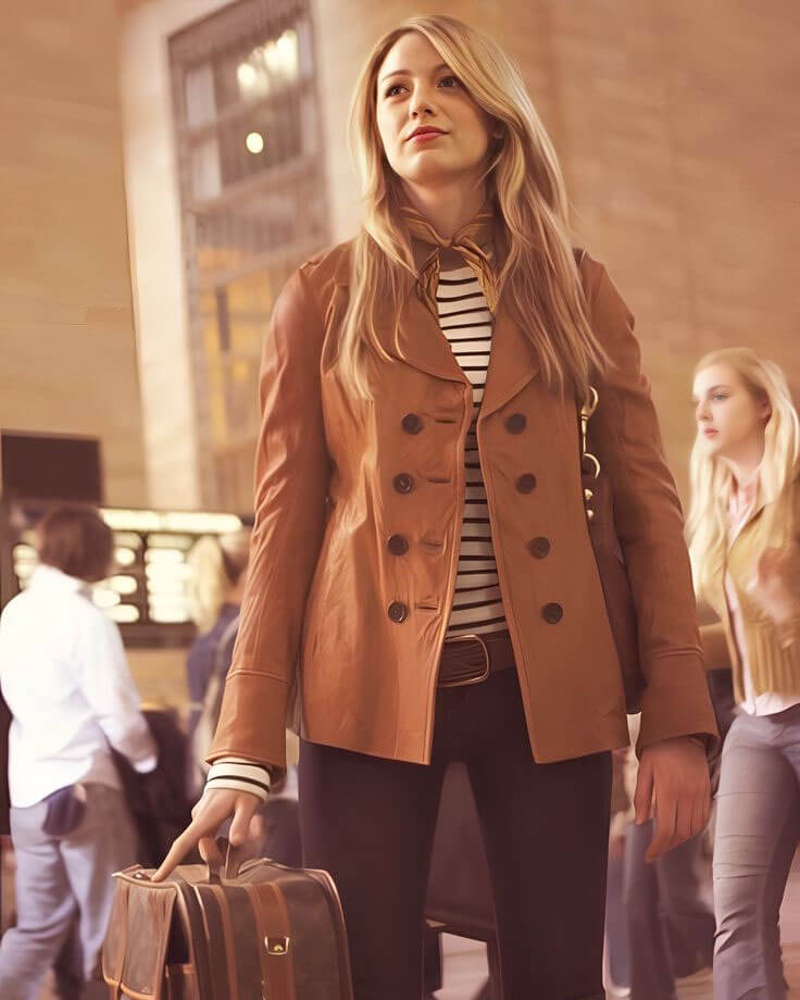 Serena Gossip Girl Blake Lively Coat