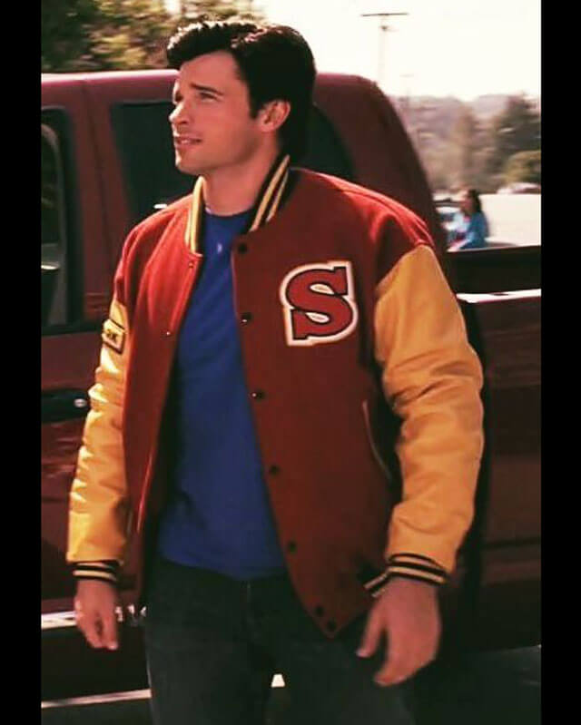 Smallville Crows Clark Kent Varsity Jacket