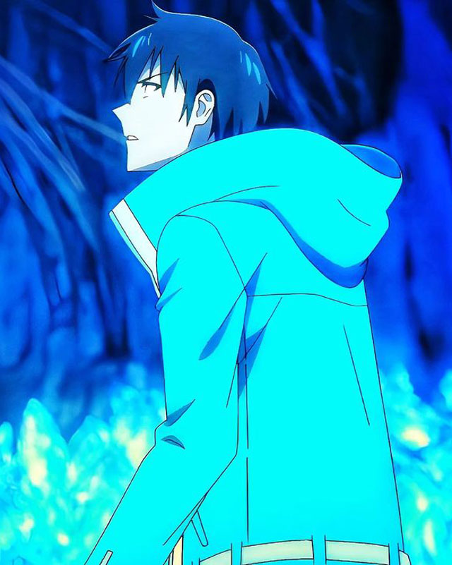 Solo Leveling Sung Jin Woo Blue Hooded Jacket