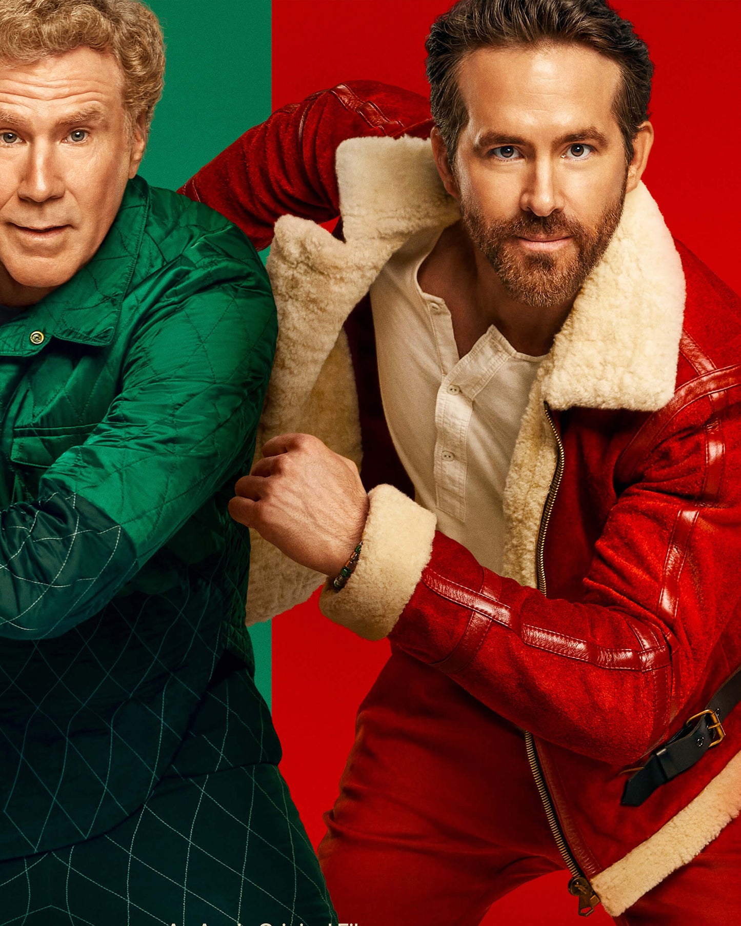 Spirited Ryan Reynolds Red Jacket