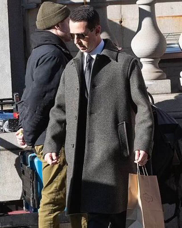 Succession Kendall Roy Gray Coat
