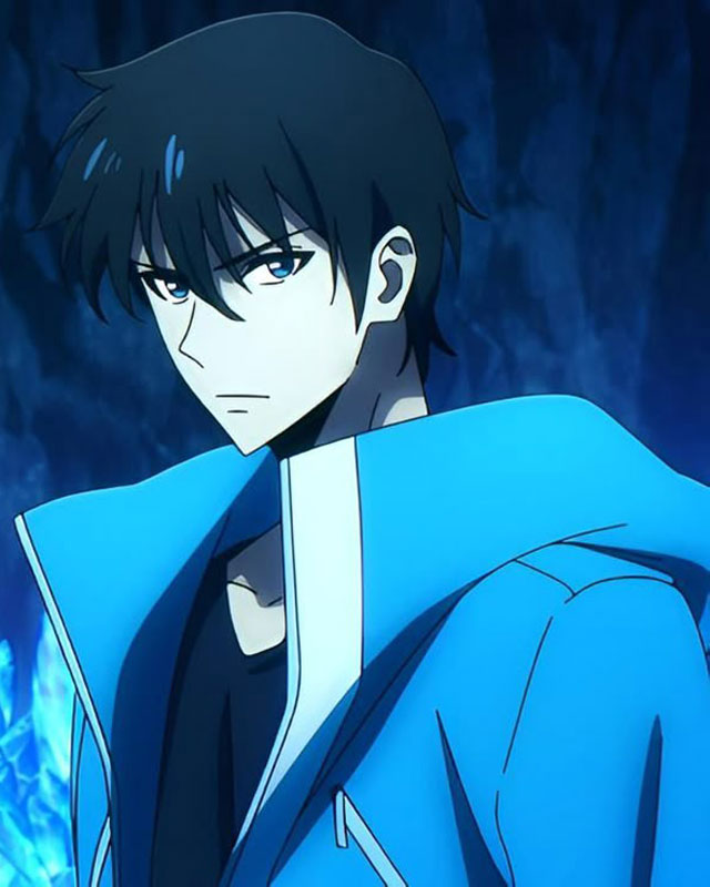 Sung Jinwoo Solo Leveling Blue Hooded Jacket