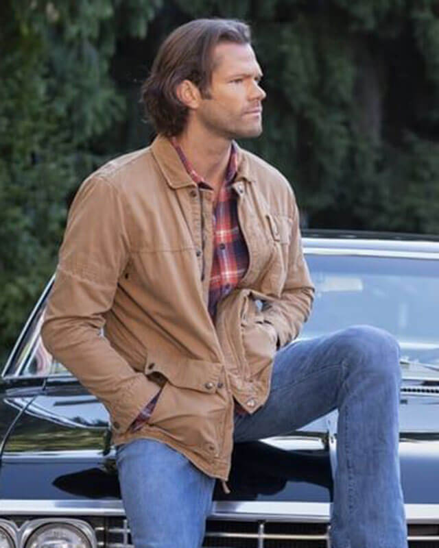 Supernatural Finale Sam Winchester Brown Jacket