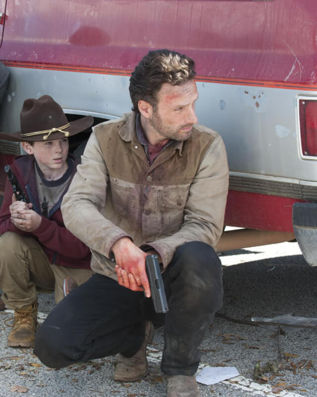 TWD Rick Grimes Trucker Jacket