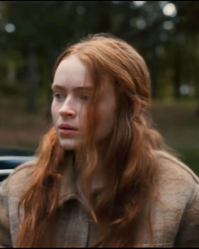 Taylor Swift ATW Short Film Sadie Sink Wool Coat