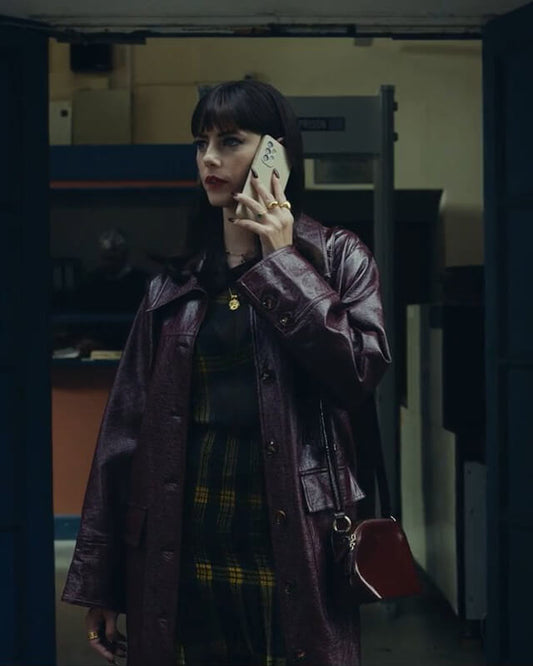 The Gentlemen Susie Glass Leather Coat