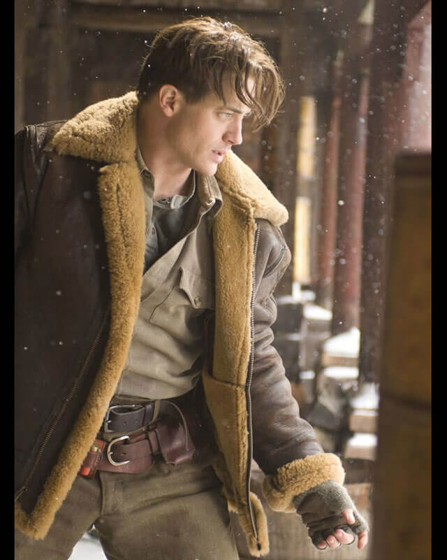 The Mummy 3 Rick O'Connell B3 Bomber Leather Jacket