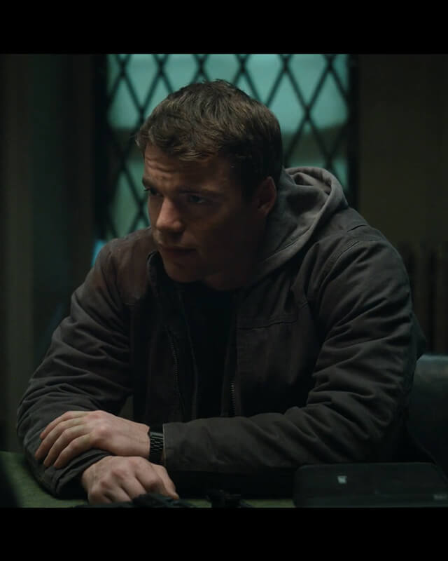 The Night Agent Gabriel Basso Bomber Jacket