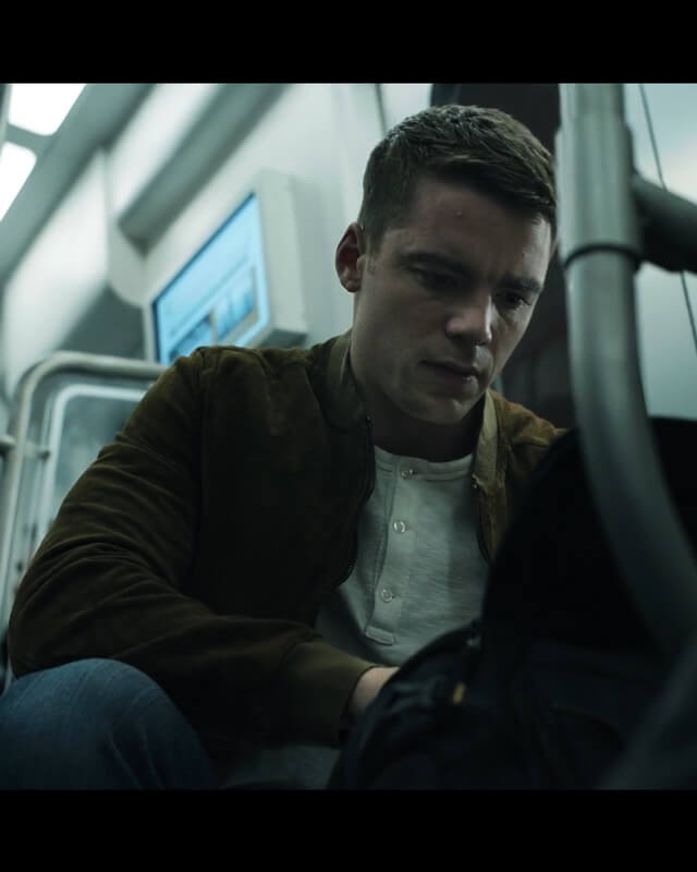 The Night Agent Peter Suede Jacket