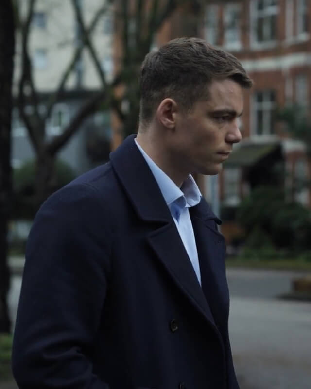 The Night Agent Peter Sutherland Blue Coat