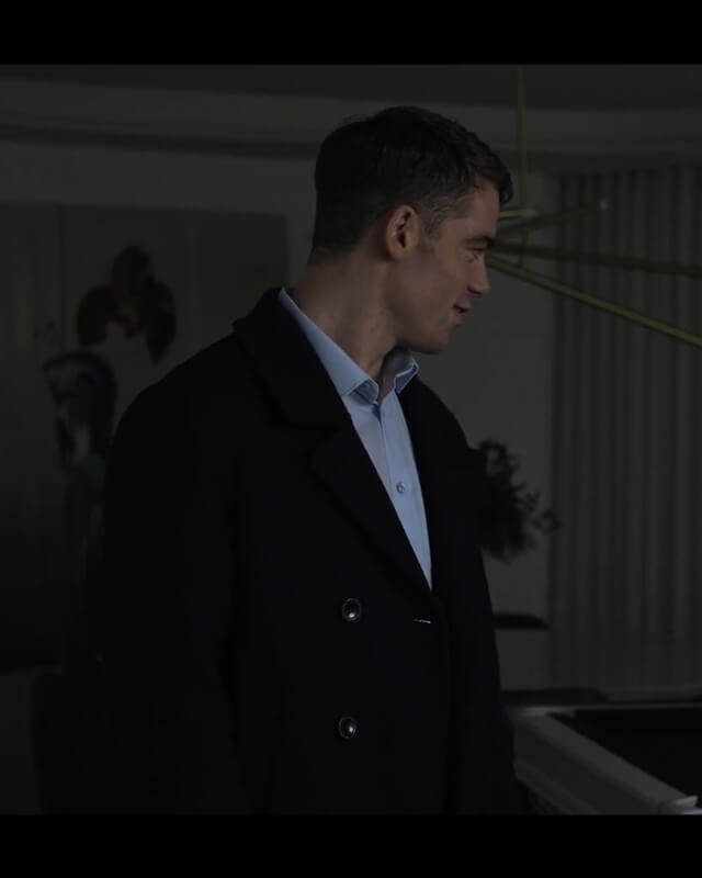 The Night Agent Peter Sutherland Coat