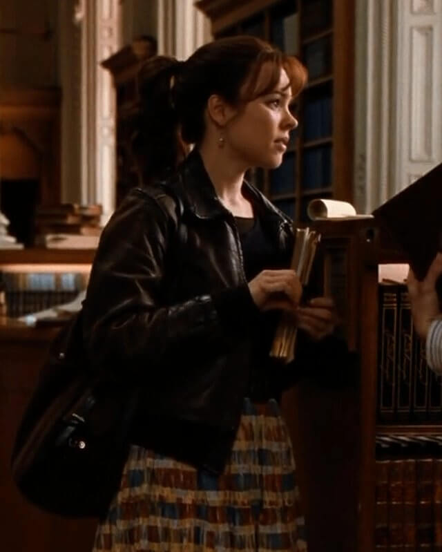 The Time Traveler Wife Clare Abshire Brown Leather Jacket