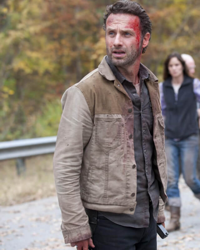 The Walking Dead Rick Cotton Jacket